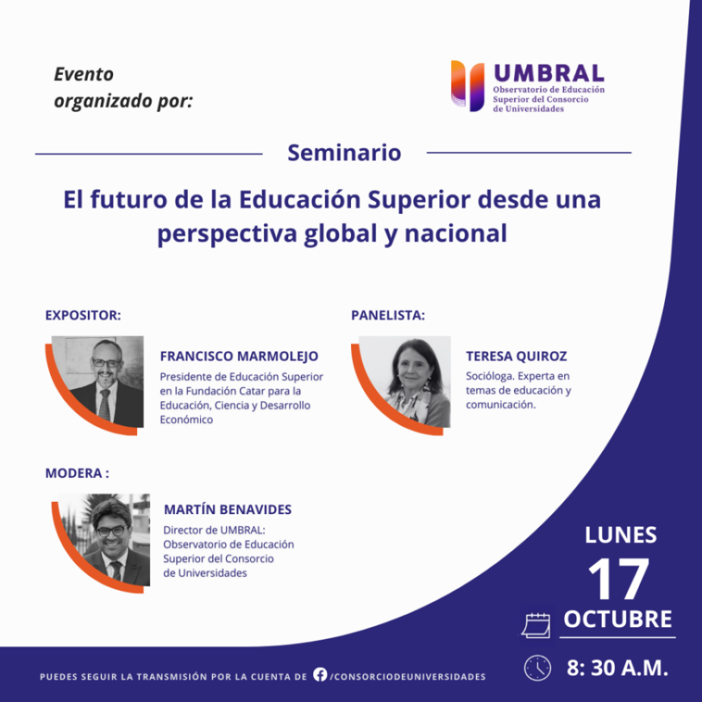 El futuro de la Educación Superior desde una perspectiva global y nacional